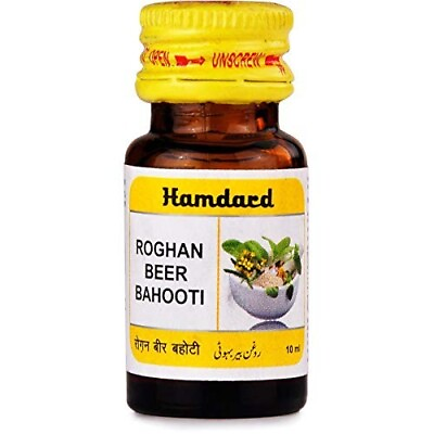 #ad HAMDARD Roghan Beer Bahooti 10ml liquid Pack of 2 Restores energy FS $10.39