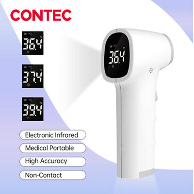 #ad CONTEC TP500 Digital Termometer Non Contact Forehead Babyamp;Adult Body Thermometer $17.99