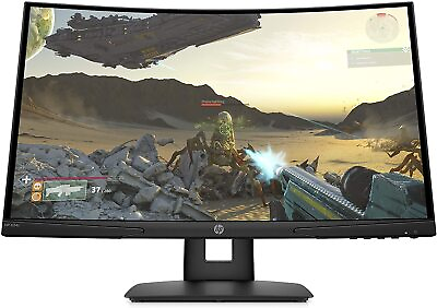 #ad HP X24c 23.6quot; 1500R Curved IPS 144Hz Gaming Monitor Freesync 4ms 9EK40AA 1080p $88.00