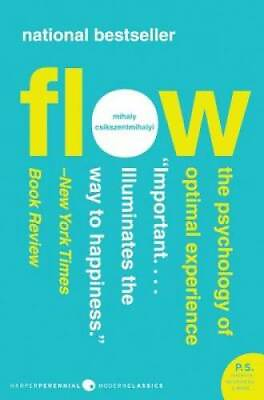 #ad Flow: The Psychology of Optimal Experience Harper Perennial Modern Cl GOOD $5.84