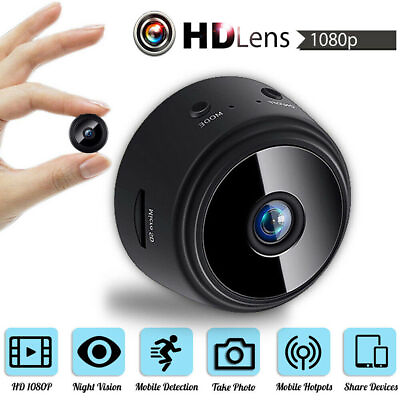 #ad 1080P WiFi Wireless IP Camera Mini Home Security Spy Hidden Cam IP Night Vision $15.00