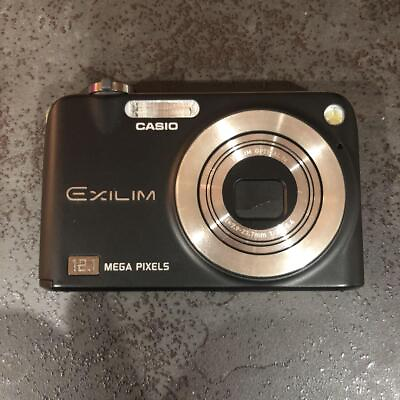 #ad CASIO EXILIM EX Z1200 Digital Camera Black 12.1MP Optical Zoom 3x EX Z1200BK $95.98