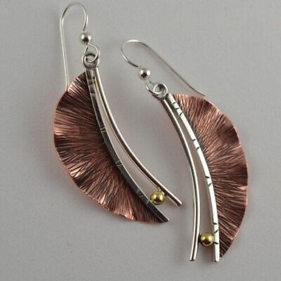 #ad 925 Silver Plated Ear Hook Earring Women Dangle Drop Boho Jewelry Gift Simulated $4.09