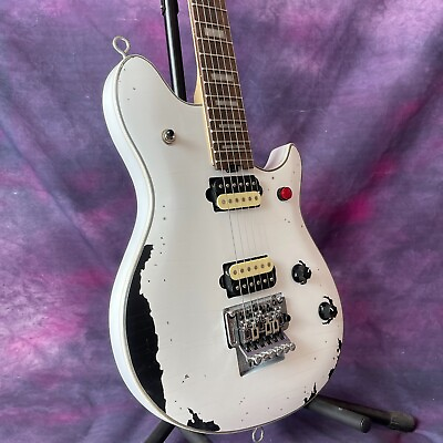 #ad Vintage electric guitar Zebra pickup vibrato system handed relics old 6 strings $285.99