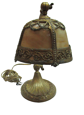 #ad adjustable art deco bronze desk lamp C1910 French Mercury gilded bronze tortoise $250.00
