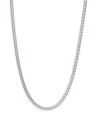 #ad 2mm Solid 925 Sterling Silver Franco Chain Necklace Sizes 16quot; 30quot; Made In Italy $16.99