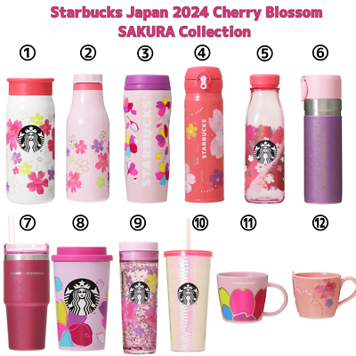 #ad Starbucks Japan SAKURA 2024 Cherry Blossom Collection $66.98