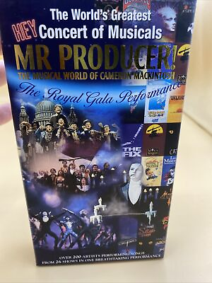 #ad Hey Mr. Producer VHS 1998 UK IMPORT Cameron Mackintosh $8.50