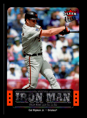 #ad 2007 Ultra Iron Man Cal Ripken Jr. #UIM 39 Baltimore Orioles $1.97