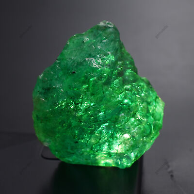 #ad CERTIFIED Natural Emerald Earth Mined Green Huge Rough 449.85 Ct Loose Gemstone $21.88