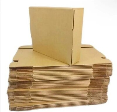 #ad Set of 150 12x10x3 Shipping Boxes BULK And No Tape Required $62.00
