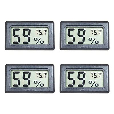 #ad Digital LCD Indoor Temperature Humidity Meter Thermometer Fahrenheit Hygrometer $11.99