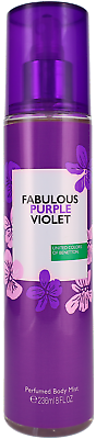 #ad Fabulous Purple Violet By Benetton For Women Body Mist Spray 8oz New $37.79