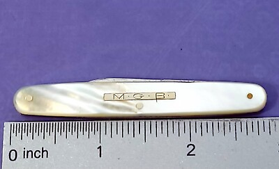 #ad IXL George Wostenholm Knife Made in Sheffield England Pearl Mop Pen Vintage $99.99