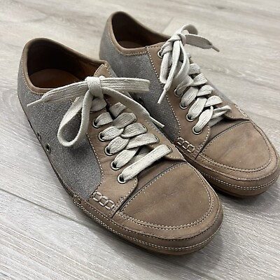 #ad COLE HAAN Mens size 8M US Casual Suede Leather textile sneaker lace ups $22.90