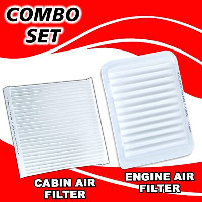 #ad Engine Cabin AirFilter For Toyota Corolla 2009 2018 $9.65