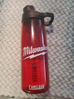 #ad Milwaukee Tool Swag CamelBak Chute Mag Water Bottle Quick Stow Cap BPA FREE 750M $19.99