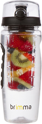 #ad Fruit Infuser Water Bottle 32 Oz Large Leakproof Plastic Fruit Infusion Water $24.04