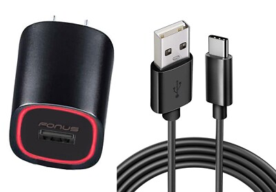 #ad For Galaxy A13 A14 A15 Fast 18W Home Charger USB Cable 6ft TYpe C Power Adapter $20.89