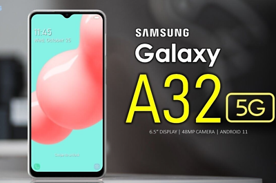 #ad Samsung Galaxy A32 5G 64GB Black SM A326U T Mobile MetroPCS Ultra Mobile $134.99