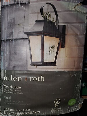 #ad Allen And Roth Coach Light $20.00