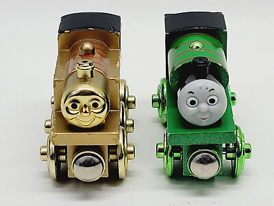 #ad 2003 Thomas amp; Friends Wooden Limited 60 Yr Edition Thomas Celebrating 60 Percy $31.19