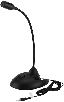 #ad Portable Microphone Flexible Gooseneck Desktop Standing Microphone Stereo Karao $36.61