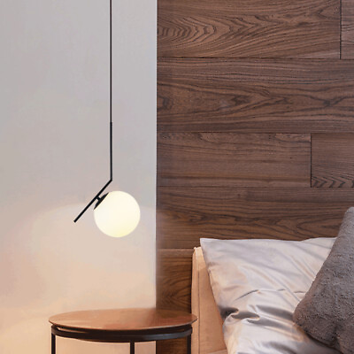 #ad Home Black Pendant Light Bar Lamp Glass Chandelier Lighting Shop Ceiling Lights AU $89.29