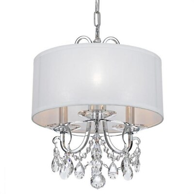 #ad 3 Light Chandelier in Classic Style 15 Inches Wide by 15 Inches High Swarovski $916.95
