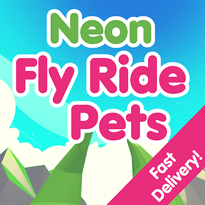 #ad Neon Fly Ride NFR Pets 1Hr Delivery US Seller Adopt Your Pet From Me Today $6.99