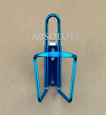 #ad BLUE BIKE HANDLEBAR WATERBOTTLE CAGE CLAMP HOLDER 7 8 1quot; VINTAGECRUISER BICYCLE $14.99