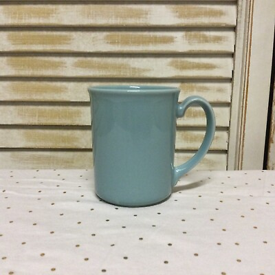 #ad Corning Stoneware Slate Blue Coffee Cup Mug 32 L7 USA 🇺🇸 $4.00