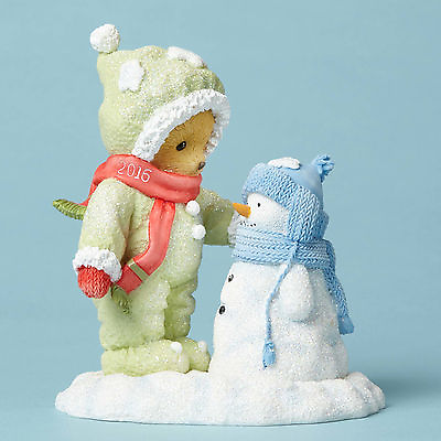 #ad Cherished Teddies #x27;Friends Throughout Snow Days Frosty...#x27; 2016 Figure 4053450 $39.95