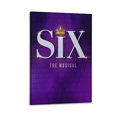 #ad Six Musical Poster Canvas Poster Aesthetic Decoration Art Modern Office Decor $75.00