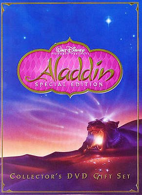 #ad Aladdin DVD 2004 2 Disc Set Special Edition Gift Set $3.89