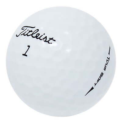 #ad Titleist Tour Soft Golf Balls Near Mint 4a AAAA Quality 24 Pack White $24.85