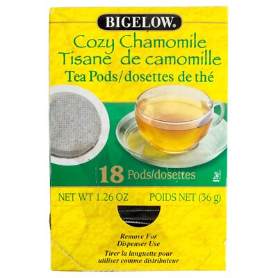 #ad Bigelow Cozy Chamomile Herbal Tea Pod 10906 $25.09