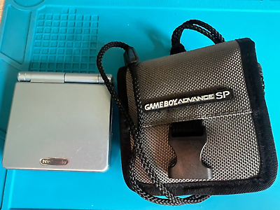 #ad TEAL Nintendo Gameboy Advance SP Handheld System NO BATTERY Case amp; Power Plug $129.99