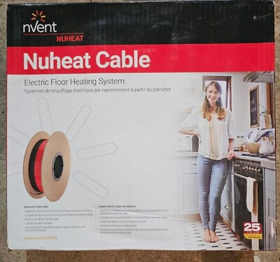 #ad Nuheat Cable System for In Floor Heating 120v 50 sq. ft. $349.99