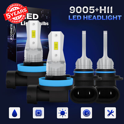 #ad LED Headlight Bulbs High Lo Beam FOR Ford Transit 150 250 350 350 HD 2015 2019 $32.99