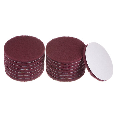 #ad 15pcs Drill Power Brush 5 inch Tile Scrubber Scouring Pads 320 400 Grit $16.74