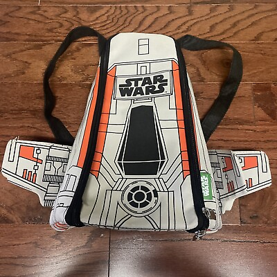 #ad Star Wars ZipBin Storage Case Mini Backpack Lunchbox Toy Case $10.00
