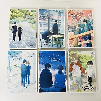#ad I Can Not Reach You Vol 1 6 Paperback Lot By Mika Manga LGBT Romance Yaoi Love $79.99