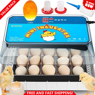 #ad Automatica Incubadora De 12 35 Huevos Encubadora Gallina Pato Egg Incubator NEW $48.07
