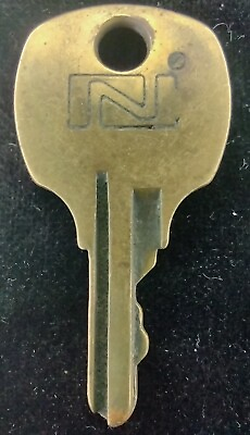 #ad Vintage Brass Key National Lock Rockford USA Appx 1.5quot; Padlocks Desk Case Box $8.99