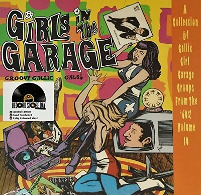 #ad Various Artists Girls In The Garage Groovy Gallic Gals 10 Var New Vinyl L $28.87