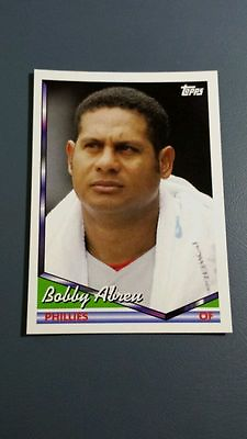 #ad BOBBY ABREU 2006 TOPPS WAL MART EXCLUSIVE BASEBALL CARD # WM23 A9240 $1.59