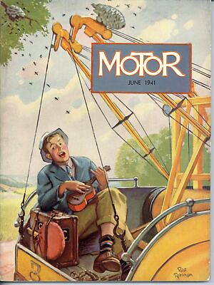 #ad Motor Magazine Vol. 75 #6 VG 1941 $38.00
