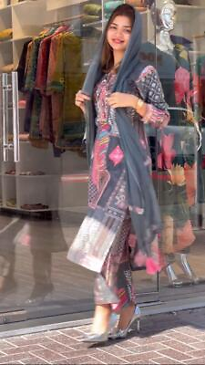 #ad SALWAR KAMEEZ PAKISTANI INDIAN WEDDING DRESS BOLLYWOOD SUIT NEW DRESS PARTY WEAR $59.49