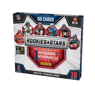 #ad 2023 Panini NFL Rookies and Stars Football Cards Longevity {Mega or Blaster Box} $94.99